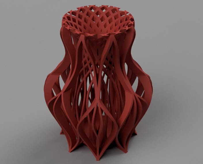 3d design vase crazy