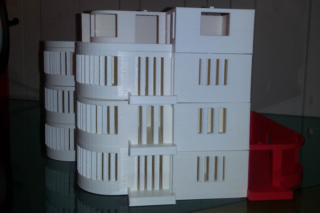 Making A Modern Residential Building Model