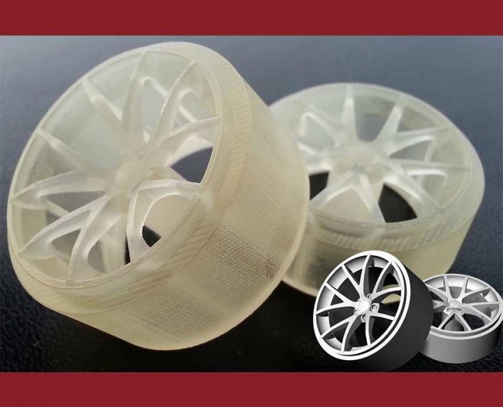 3D printed wheels