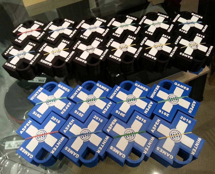 X-games 3D printed keychains