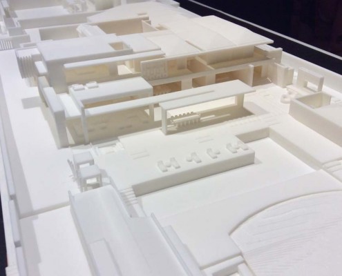 SLS 3d printed high detailed architectural scale model in Aspen Colorado